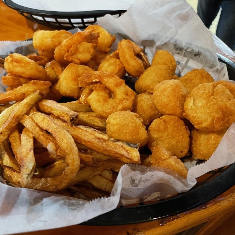 Fried Shrimp and Scallops