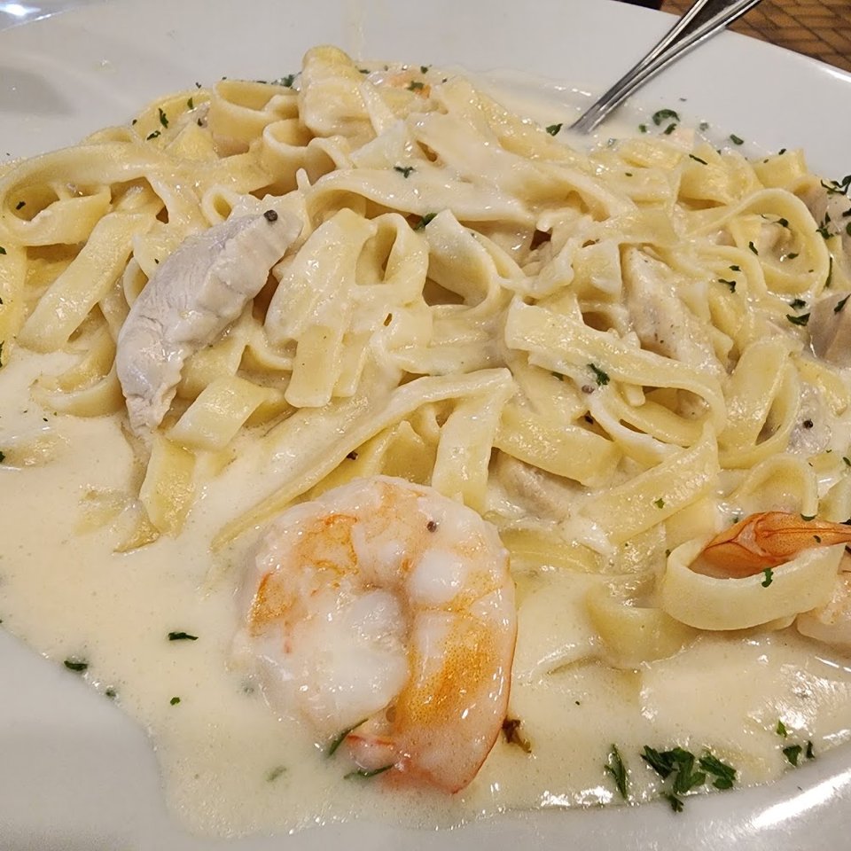 Shrimp Alfredo